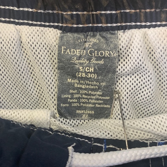 FADED GLORY MENS SWIM TRUNKS - Picture 3 of 4